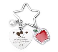 Cadeau Porte-Clef pour Fille - Idée pour Mère, Belle-Fille, Filleule et Enfant