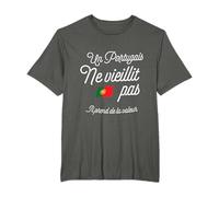 Cadeau: Portugais ne vieillit pas mais prend de la valeur T-Shirt