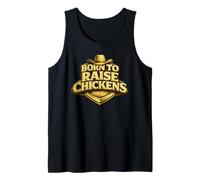 Cadeau pour Amateur de Poules Born to Raise Cheickens Débardeur