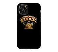 Cadeau pour Amateur de Poules de Basse-Cour Raise Your Flock Coque pour iPhone 11 Pro