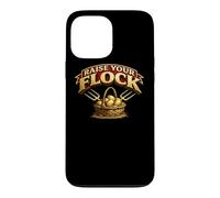 Cadeau pour Amateur de Poules de Basse-Cour Raise Your Flock Coque pour iPhone 13 Pro Max