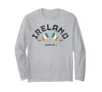 Cadeau pour ami Irlande République d'Irlande National Manche Longue