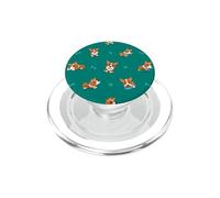 Cadeau pour Amoureux des Chiens Corgi pour propriétaire d'animal de Compagnie, Maman, Papa PopSockets PopGrip pour MagSafe