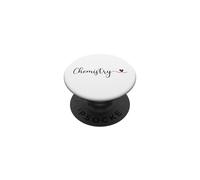 Cadeau pour Amoureux des Sciences du cœur Chimie PopSockets PopGrip Adhésif