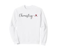 Cadeau pour Amoureux des Sciences du cœur Chimie Sweatshirt