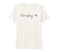 Cadeau pour Amoureux des Sciences du cœur Chimie T-Shirt Haut de Gamme