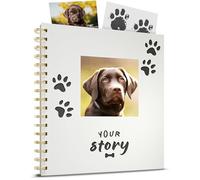 Cadeau pour chiot - Livre de souvenirs pour chien et album photo souvenir | Cadeau attentionné pour les nouveaux propriétaires de chiots, mamans et papas | Planificateur de chiot, journal intime et