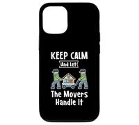 Cadeau pour déménageur - Keep Calm and Let The Movers Handle It Coque pour iPhone 12/12 Pro