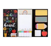 Cadeau pour enseignant, notes autocollantes mignonnes, cadeaux de reconnaissance des enseignants, cadeaux de reconnaissance des enseignants de garderie, cadeau de rentrée scolaire pour enseignants