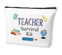 Cadeau pour enseignante pour femme, cadeau de remerciement pour enseignant, cadeau pour enseignant, cadeau pour enseignant, cadeau pour enseignant, cadeau de fin d'année, Cosmeticcase-Laoshi