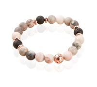 Cadeau pour Femme, Bracelet Pierres Naturelles Femme Idee Original Cadeau Ado Fille Cadeaux Noel Femme, Femme Cadeau Anniversaire Bracelet Cadeau pour Mamie Maman Sœur Amie Collègues, rose