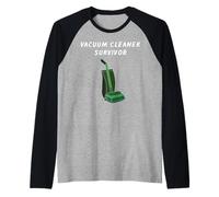 Cadeau pour femme de ménage - Aspirateur - Survivant - Femme Manche Raglan