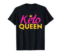 Cadeau Pour Femme Régime Cétogène Keto Queen Cétose T-Shirt
