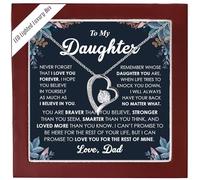 Cadeau pour fille de papa, collier à ma fille de la part de papa, collier nœud d'amour, cadeau pour fille de papa, collier pour fille, cadeau pour ma fille, cadeau d'anniversaire, Noël, Argent