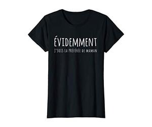 Cadeau pour fille et sa maman - Je suis la préférée de maman T-Shirt