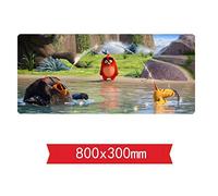 Cadeau pour Fille Tapis De Souris De Jeu - Dimension 800 X 300 X 3 Mm - Base en Caoutchouc Antidérapante - Tissage Texturé Traité Spécial Et Bord Cousu, B