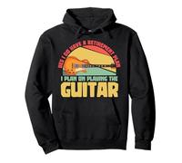 Cadeau pour Homme avec Inscription « I Plan on Playing The Guitar » Sweat à Capuche