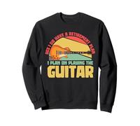 Cadeau pour Homme avec Inscription « I Plan on Playing The Guitar » Sweatshirt