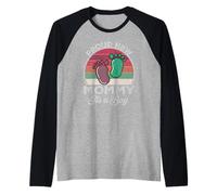 Cadeau pour la fête des mères « Proud New Mommy It's A Boy » Manche Raglan