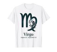 Cadeau pour la Vierge Astrologie Symbole Zodiaque Design Horoscope T-Shirt