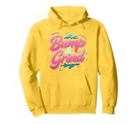 Cadeau pour Les Amateurs de Musique rétro années 90 R&B Bump & Grind Sweat à Capuche, Unisexe pour Adultes, Citron, S
