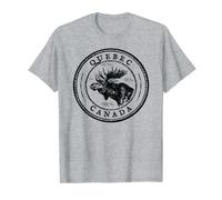 Cadeau pour les amoureux des bois d'élan du Québec Canada T-Shirt