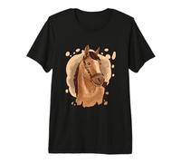 Cadeau pour Les Filles avec Motif de Cheval T-Shirt Haut de Gamme