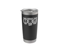 Cadeau pour les parents de l'équipe de service pour bébé Gobelet isotherme en acier inoxydable double paroi
