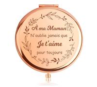 Cadeau pour Maman, Cadeau Fete Des Meres, Idee Cadeau Maman, Cadeaux Maman, Cadeau Maman Original, Miroirs de Poche pour Maman, Cadeau Anniversaire Maman, Cadeau Maman Noel, Cadeau Noel Maman