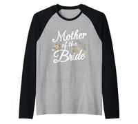 Cadeau pour Maman de la mère de la mariée pour Un Mariage ou Un Enterrement de Vie de Jeune Fille Manche Raglan