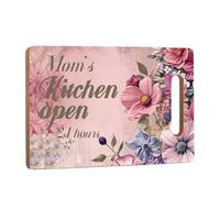 Cadeau pour maman pour la fête des mères, cadeau d'anniversaire unique pour maman, planche à découper en bambou, cadeau idéal pour belle-mère, cadeau mignon de la part de sa fille, fils, idée cadeau