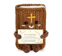 Cadeau pour marraine de la part de Godchild - Bible chrétienne faite à la main - Cadeau pour marraine - Cadeau pour la fête des mères, un anniversaire, une idée de cadeau de remerciement pour maman