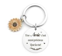 Cadeau Pour Meilleure Amie - Porte Clef Amitié Friends et Copine