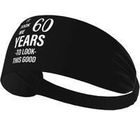 Cadeau pour Mon 60e Anniversaire - Il m'a Fallu 60 Ans pour Avoir Une Aussi Belle Apparence Bandeau de Sport élastique Anti-Transpiration, Plein air évacuant l'humidité