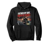 Cadeau pour Papa, Motard, Papa, Papa, père par Jour Sweat à Capuche