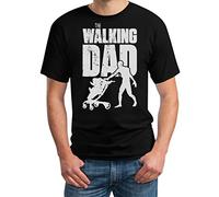 Cadeau pour Papa, père d'un bébé - Tee-Shirt Homme The Walking Dad T-Shirt Homme XXXXX-Large Noir