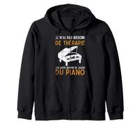 Cadeau pour Pianiste J'Ai Juste Besoin De Jouer du Piano Sweat à Capuche