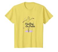 Cadeau pour Professeur de Danse sur Pointe T-Shirt, Enfant, Citron, 10 Ans
