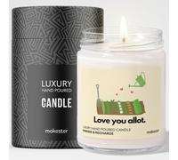 Cadeau Pour Propriétaire De Lotissement - Cire De Soja De Luxe - Vanille, Jasmin, Amande Sucrée