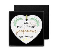 Cadeau Professeur Cadeau Maitre - Céramique Plaque Murale Décorative Boîte Maitresse Maitre idee Cadeau Maitresse d'école Fin d'année Cadeau Maitre d'école Fin d'année Decoration Voiture