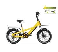 (Cadeau promotionnel de 65 €) Heybike EC Compact Sport - Jaune soleil / Sèche-cheveux