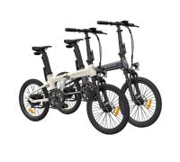 (Cadeau promotionnel de 65 €)Vente combinée - Fourche ADO Air 20S avec amortisseur Vélo électrique pliant × 2 - Air Ivory / Air Grey / Aspirateur à main