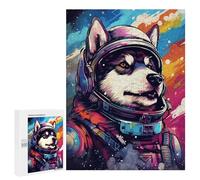Cadeau Puzzle du Nouvel an - Space Dog Explorer-149, Puzzle-Image pour Adultes, 500 PCS - pour Un Défi Gratifiant Le W nd
