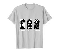 Cadeau quand on aime les chats : Pierre, papier, ciseaux T-Shirt