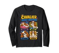 Cadeau Quotidien Amusant pour Chien Cavalier Manche Longue