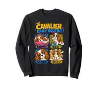 Cadeau Quotidien Amusant pour Chien Cavalier Sweatshirt