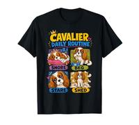 Cadeau Quotidien Amusant pour Chien Cavalier T-Shirt