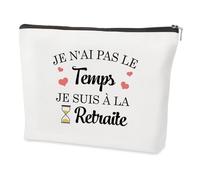 Cadeau Retraite Femme Cadeau Retraite Homme Idées Trousse Maquillage Cadeau Original pour Maman Papa Papi Mamie Belle Mere Beau Pere Tata Oncle Parrain Marraine Ami Maitresse Collegue