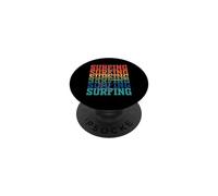 Cadeau rétro pour Les Amateurs de Surf PopSockets PopGrip Adhésif