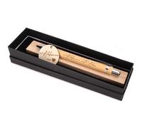 Cadeau Sage Femme, Stylo à Bille En Bois Avec Coffret, Idées Cadeau Merci Pour Sage-Femme, Hebamme Mit Herz Stylos De Gravure